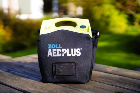 ZOLL AED Plus Duracell Battery notice