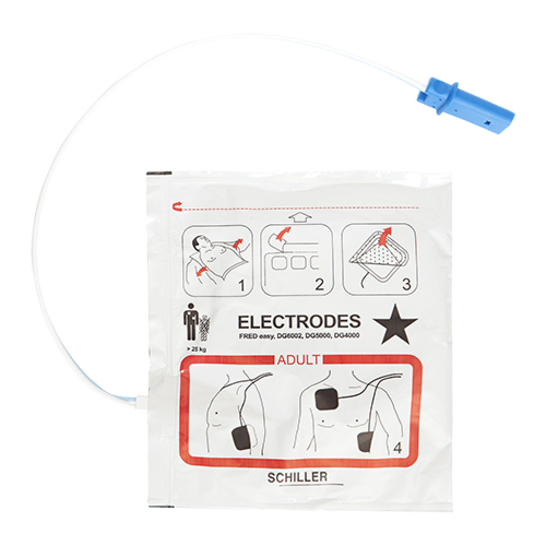 Schiller Fred Easy adult electrode pads - 8739