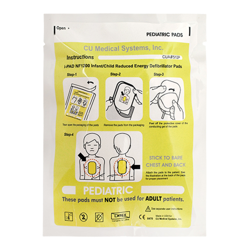 CU Medical i-PAD NF-1200 paediatric electrode pads - 1588