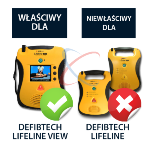 Defibtech Lifeline VIEW carrying case hard case - 10250