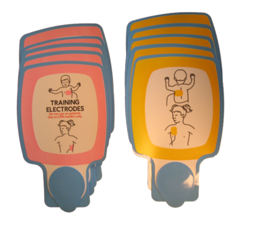 Physio-Control Lifepak CR Plus/LP500/LP1000 Infant Replacement Training Pads - 1379