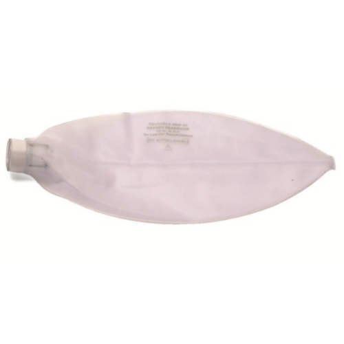 LAERDAL LSR SILICONE RESUSCITATOR OXYGEN RESERVOIR 2.6 2600 ML, 50 PIECES - 9362