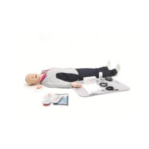 Laerdal Resusci Anne QCPR Full Body with Airway Head in Trolley