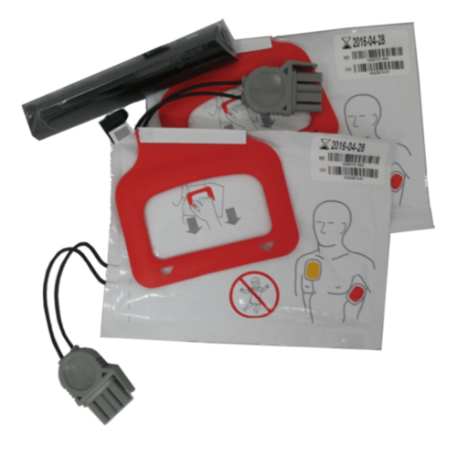Physio-Control CHARGE-PAK Charging stick and two sets of Quickpak adult electrode pads - 3974
