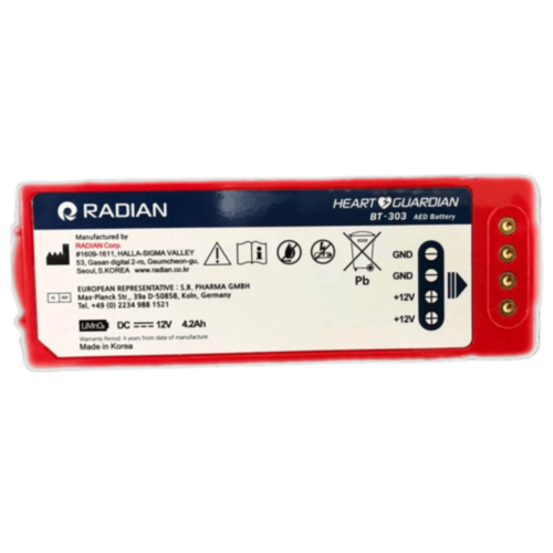 Radian Qbio Heartline battery