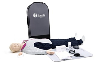 Laerdal Resusci Anne QCPR with Airway Head & full body with trolley - 8685