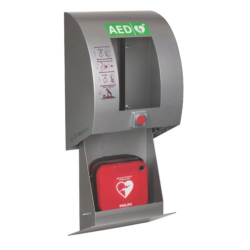 SixCase SC1330 Outdoor AED Polar Cabinet With Push Button Opening 