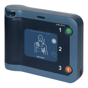 Philips Heartstart FRx semi-automatic AED with FREE accessories