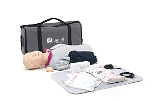 Laerdal Resusci Anne with QCPR, torso with bag