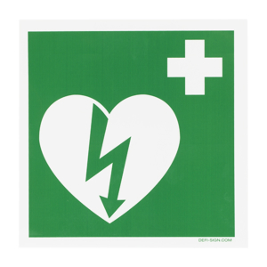 DefiSign AED Ilcor sign