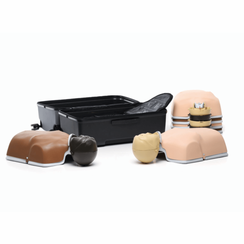 Laerdal Little Anne stackable manikin for CPR training aedexpert.ie