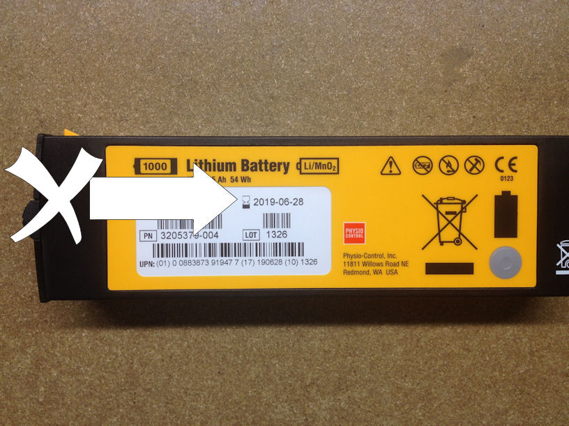 Lifepak Battery